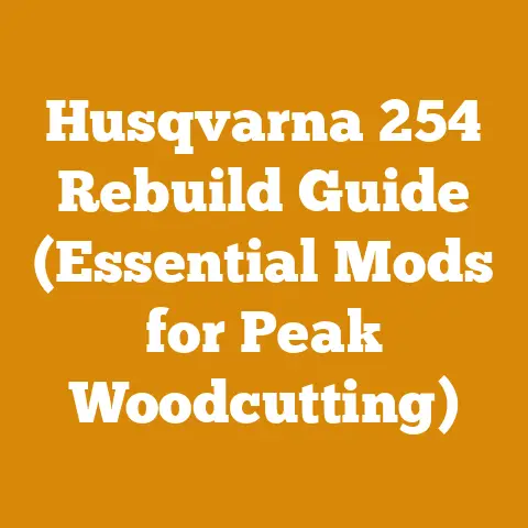 Husqvarna 254 Rebuild Guide (Essential Mods for Peak Woodcutting)