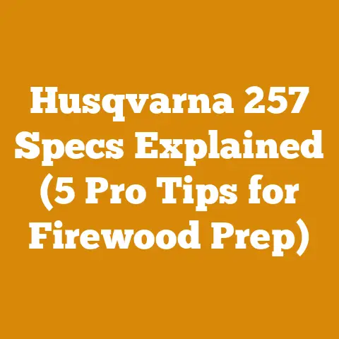 Husqvarna 257 Specs Explained (5 Pro Tips for Firewood Prep)