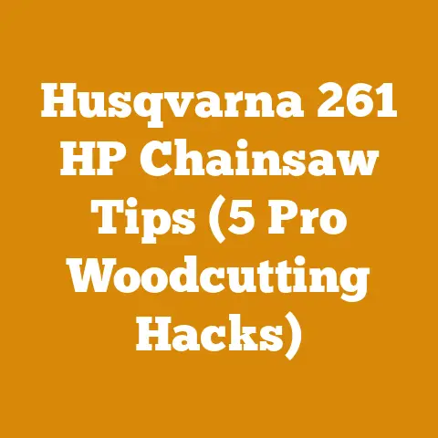 Husqvarna 261 HP Chainsaw Tips (5 Pro Woodcutting Hacks)