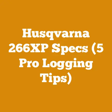 Husqvarna 266XP Specs (5 Pro Logging Tips)