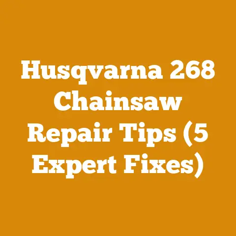 Husqvarna 268 Chainsaw Repair Tips (5 Expert Fixes)