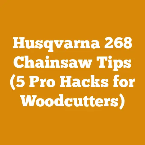 Husqvarna 268 Chainsaw Tips (5 Pro Hacks for Woodcutters)