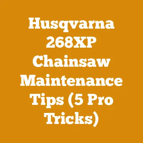 Husqvarna 268XP Chainsaw Maintenance Tips (5 Pro Tricks)