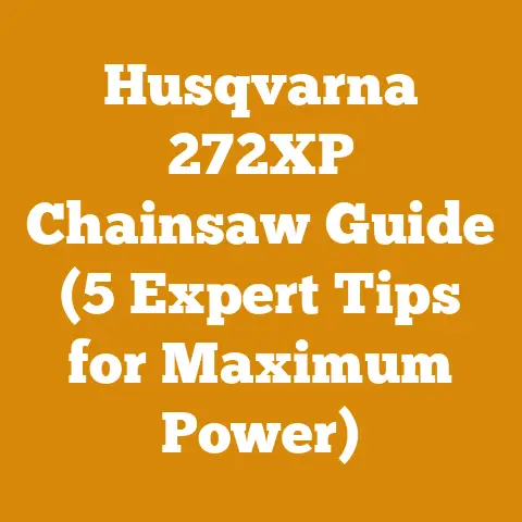 Husqvarna 272XP Chainsaw Guide (5 Expert Tips for Maximum Power)