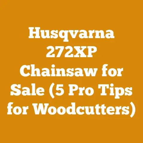 Husqvarna 272XP Chainsaw for Sale (5 Pro Tips for Woodcutters)