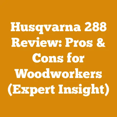 Husqvarna 288 Review: Pros & Cons for Woodworkers (Expert Insight)