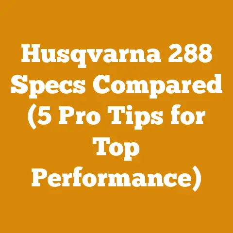 Husqvarna 288 Specs Compared (5 Pro Tips for Top Performance)