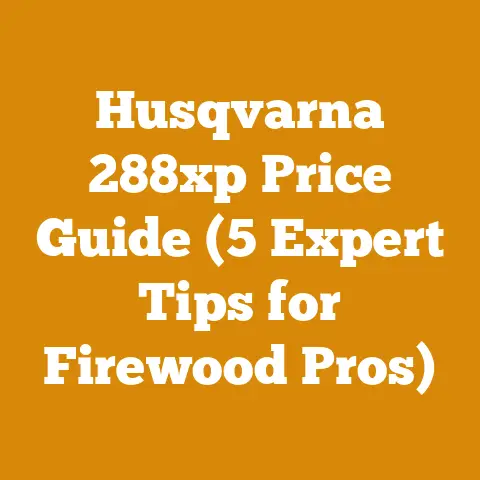 Husqvarna 288xp Price Guide (5 Expert Tips for Firewood Pros)