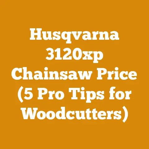 Husqvarna 3120xp Chainsaw Price (5 Pro Tips for Woodcutters)