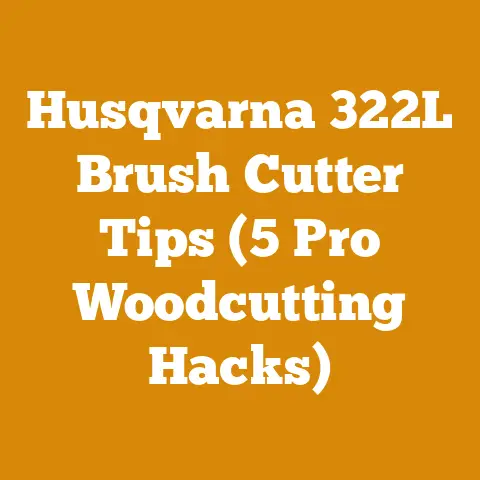 Husqvarna 322L Brush Cutter Tips (5 Pro Woodcutting Hacks)