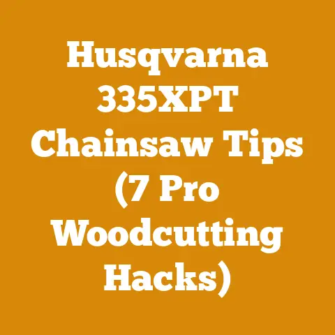 Husqvarna 335XPT Chainsaw Tips (7 Pro Woodcutting Hacks)