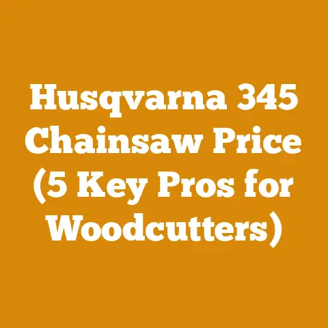 Husqvarna 345 Chainsaw Price (5 Key Pros for Woodcutters)