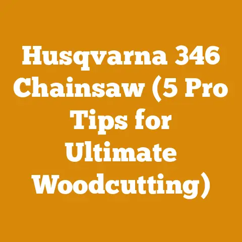 Husqvarna 346 Chainsaw (5 Pro Tips for Ultimate Woodcutting)