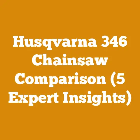 Husqvarna 346 Chainsaw Comparison (5 Expert Insights)