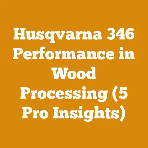 Husqvarna 346 Performance in Wood Processing (5 Pro Insights)
