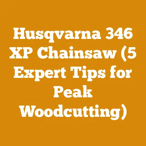 Husqvarna 346 XP Chainsaw (5 Expert Tips for Peak Woodcutting)