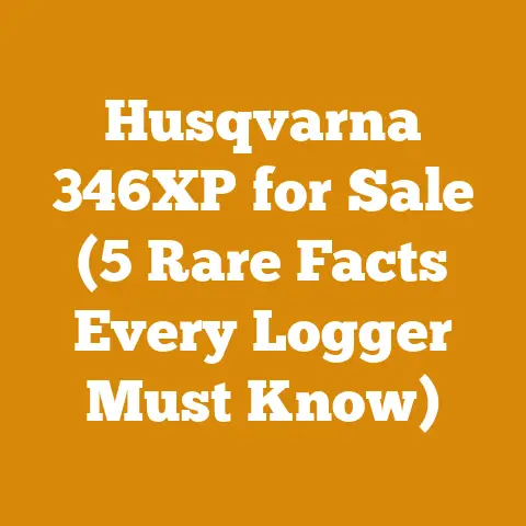 Husqvarna 346XP for Sale (5 Rare Facts Every Logger Must Know)