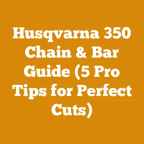 Husqvarna 350 Chain & Bar Guide (5 Pro Tips for Perfect Cuts)