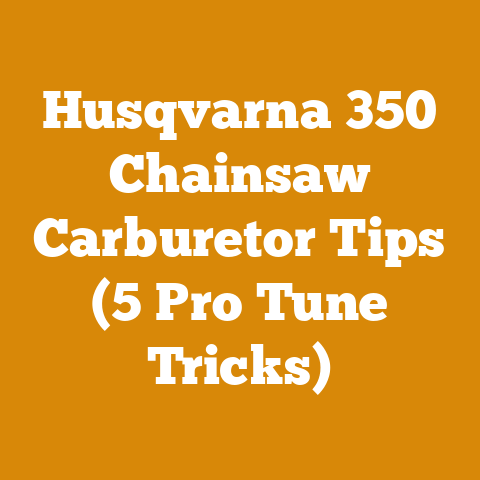 Husqvarna 350 Chainsaw Carburetor Tips (5 Pro Tune Tricks)