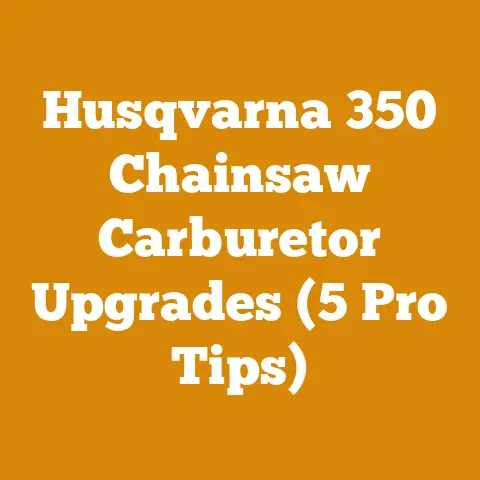 Husqvarna 350 Chainsaw Carburetor Upgrades (5 Pro Tips)