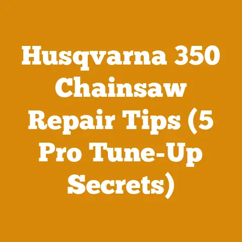 Husqvarna 350 Chainsaw Repair Tips (5 Pro Tune-Up Secrets)