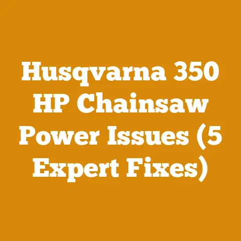 Husqvarna 350 HP Chainsaw Power Issues (5 Expert Fixes)