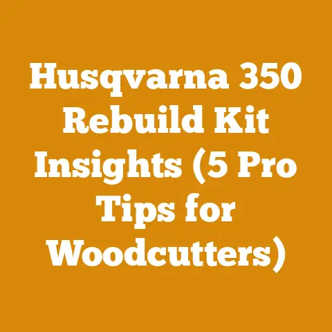Husqvarna 350 Rebuild Kit Insights (5 Pro Tips for Woodcutters)