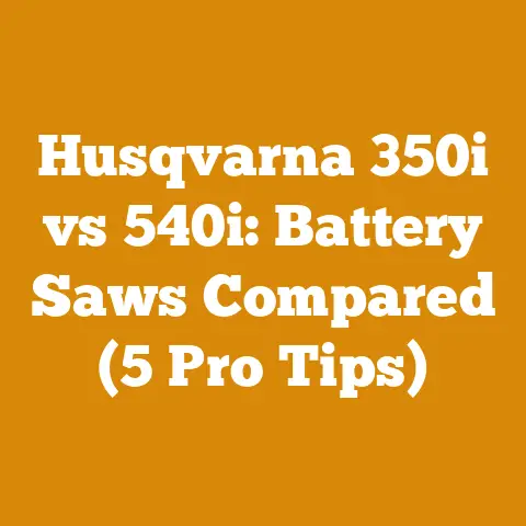 Husqvarna 350i vs 540i: Battery Saws Compared (5 Pro Tips)