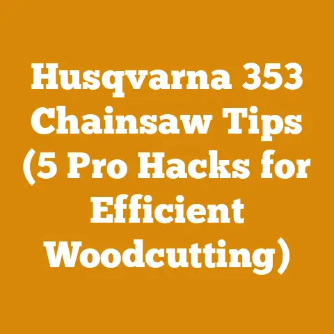 Husqvarna 353 Chainsaw Tips (5 Pro Hacks for Efficient Woodcutting)