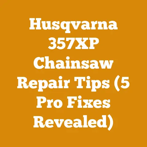 Husqvarna 357XP Chainsaw Repair Tips (5 Pro Fixes Revealed)