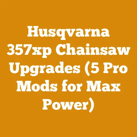 Husqvarna 357xp Chainsaw Upgrades (5 Pro Mods for Max Power)