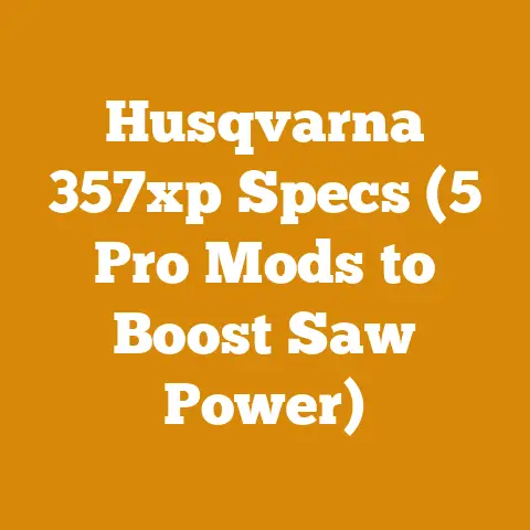 Husqvarna 357xp Specs (5 Pro Mods to Boost Saw Power)