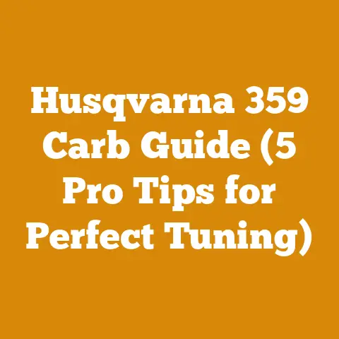 Husqvarna 359 Carb Guide (5 Pro Tips for Perfect Tuning)
