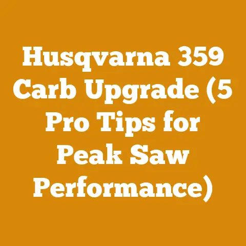 Husqvarna 359 Carb Upgrade (5 Pro Tips for Peak Saw Performance)