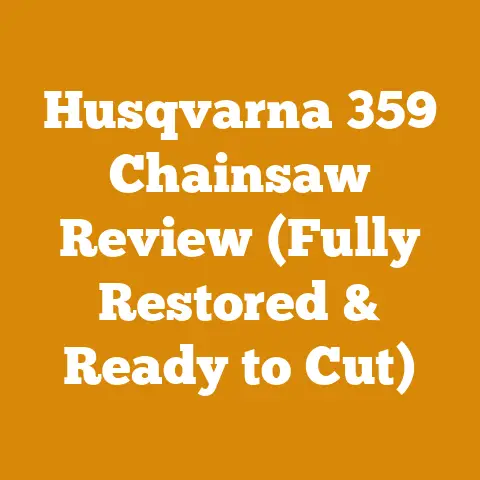 Husqvarna 359 Chainsaw Review (Fully Restored & Ready to Cut)
