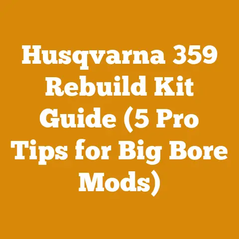 Husqvarna 359 Rebuild Kit Guide (5 Pro Tips for Big Bore Mods)