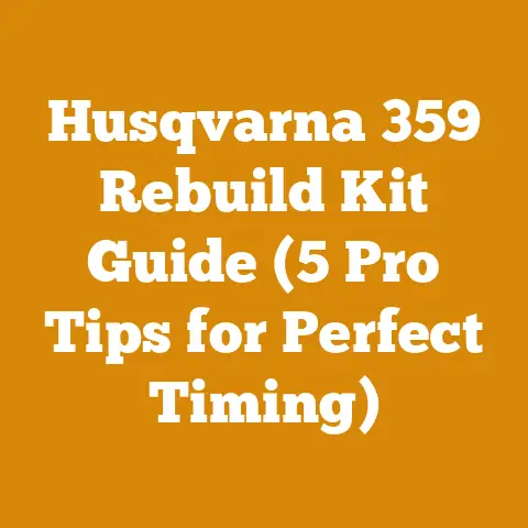 Husqvarna 359 Rebuild Kit Guide (5 Pro Tips for Perfect Timing)