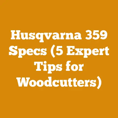 Husqvarna 359 Specs (5 Expert Tips for Woodcutters)