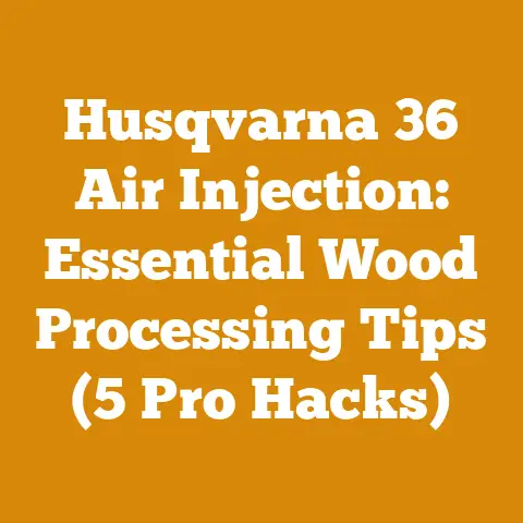 Husqvarna 36 Air Injection: Essential Wood Processing Tips (5 Pro Hacks)