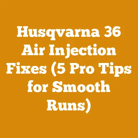 Husqvarna 36 Air Injection Fixes (5 Pro Tips for Smooth Runs)