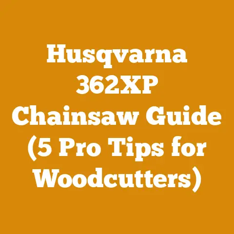 Husqvarna 362XP Chainsaw Guide (5 Pro Tips for Woodcutters)