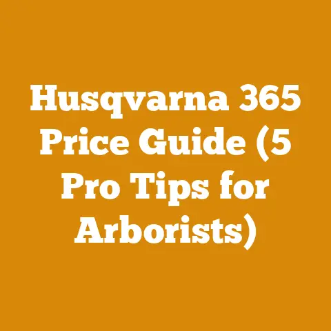 Husqvarna 365 Price Guide (5 Pro Tips for Arborists)