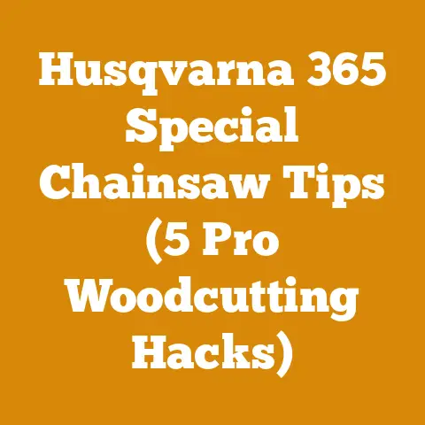 Husqvarna 365 Special Chainsaw Tips (5 Pro Woodcutting Hacks)