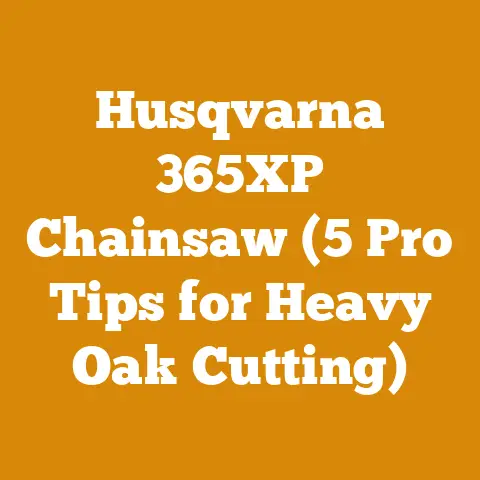 Husqvarna 365XP Chainsaw (5 Pro Tips for Heavy Oak Cutting)