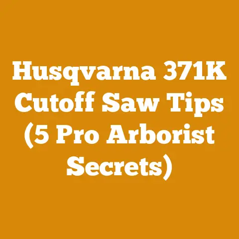 Husqvarna 371K Cutoff Saw Tips (5 Pro Arborist Secrets)