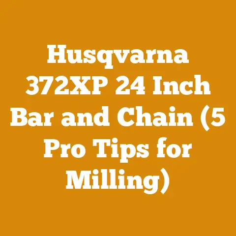 Husqvarna 372XP 24 Inch Bar and Chain (5 Pro Tips for Milling)
