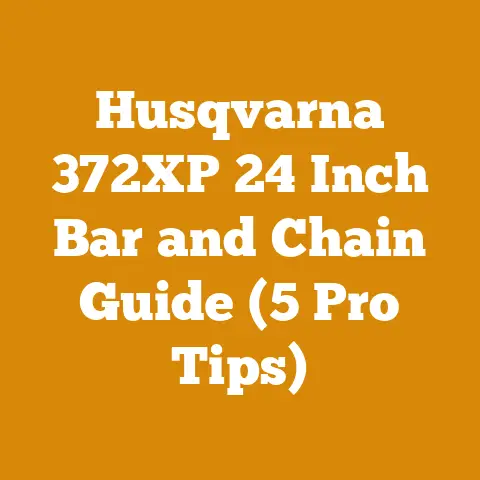 Husqvarna 372XP 24 Inch Bar and Chain Guide (5 Pro Tips)