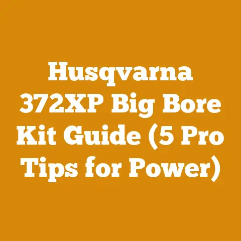 Husqvarna 372XP Big Bore Kit Guide (5 Pro Tips for Power)
