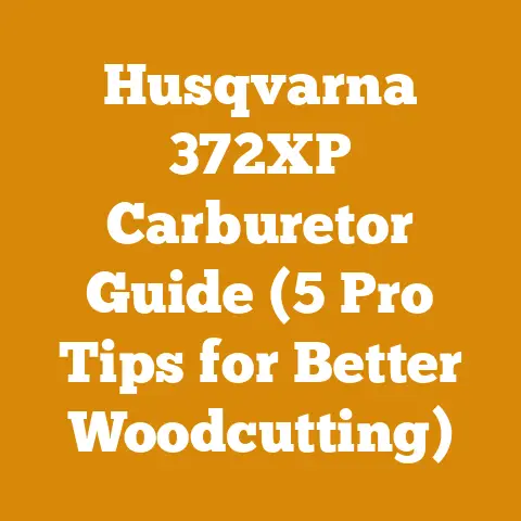 Husqvarna 372XP Carburetor Guide (5 Pro Tips for Better Woodcutting)