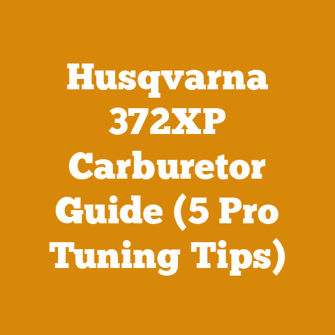 Husqvarna 372XP Carburetor Guide (5 Pro Tuning Tips)